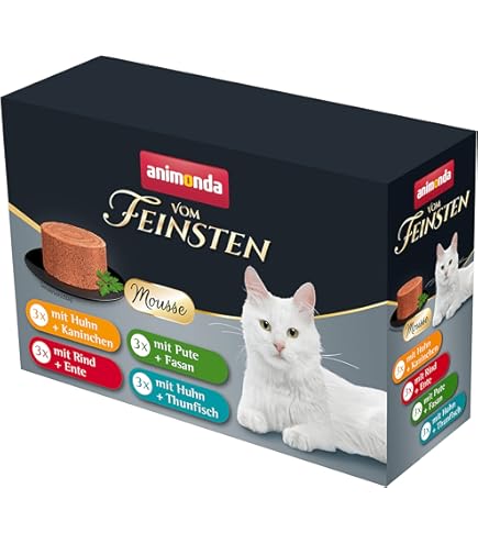 animonda Vom Feinsten Volwassen kattenvoer, natvoer voor volwassen katten, mild menu, kalkoen, 32 x 100 g