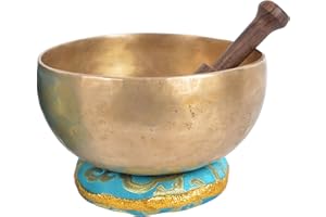 BERMONI Tibetan Hand Hammered Plain Chakra Healing Singing Bowl - SING1051-L