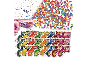 QJFHURB Tubo Spara Coriandoli 24 Pezzi per Laurea Compleanno Baby Shower Carnevale, Confeti Stelle