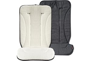 Momcozy Materassino Passeggino Universale Reversibile,Rivestimento Traspirante per Passeggino, Cuscino Morbido Invernale e Fresco Estivo, Imbottitura per Seggiolino e Carrozzina Neonato