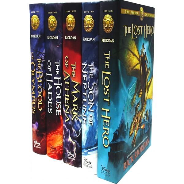 Heroes of Olympus Complete Collection (5 Book Slipcase) : Riordan