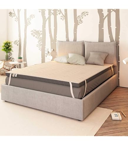 Topper In Lattice Naturale 2,5 Cm Morbido - Certificato GOLS - Singolo