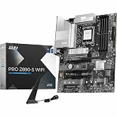 MSI, Pro Z890-S Wifi Socket 1851 Ddr5 8600Mhz(oc) Usb 20Gbps3Xm.2 2Xtb4 Hdmi Display 2.5G Lan Wifi7 Atx, 7E54-001R