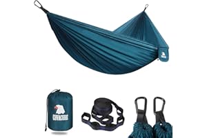 ‎COVACURE COVACURE Hängematte Outdoor - 70 Denier Rhombic Ripstop Nylon, 0,6kg Ultraleicht Kompakt Gadgets für Reise Camping Garten Survival (Aufgewertet)