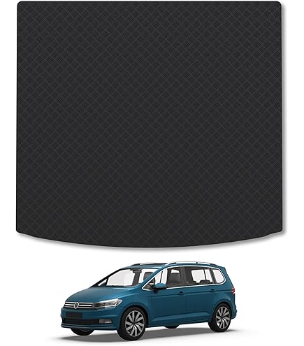 M MOTOS Volkswagen Touran I 2003-2010 Rubber Car Mat And Boot Mat Kit