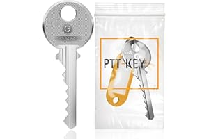 PTT-KEY - Chiave PTT G10 per serratura cassetta postale e ingresso di edificio - Chiave passa ovunque - Chiave universale - Barilotto della cassetta postale - Pass PTT G10 - Passaggio universale -
