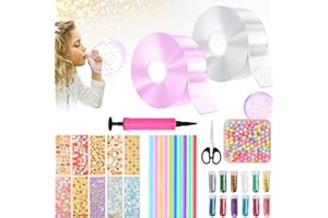 FFTANXS Nano tape,Nastro Biadesivo,Nano tape bubble,Nano tape bubble kit,Nano tape biadesivo forte,Nastro nano trasparente.Nastro adesivo multiuso adatto a ragazze ragazzo(Trasparente&Viola)