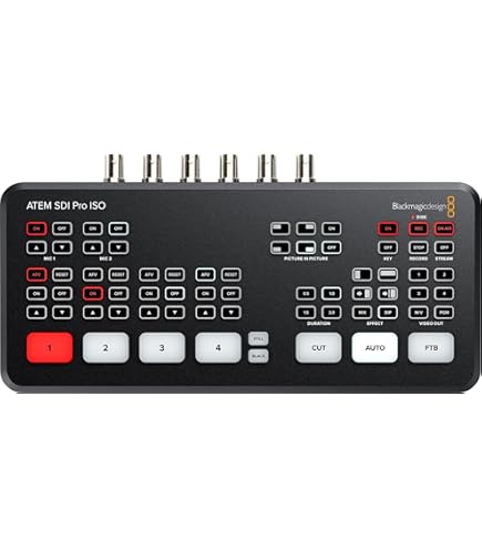 Blackmagic Design ATEM Mini Extreme ISO Switcher : Amazon.in