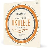 D'Addario Ej87B Ukulele Tel Seti, Baritone, Titanium, Warm Bright | D'Addario Ukulele telleri sıcak ses, m&uuml;kemmel tonlama, se