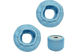 LILIKAI 2 Filters for Whirlpool, Pool Accessories, Mesh Cover for All Mspa Hot Tubs Protective Nets Compatible Replacement, Spa Cover, Protective Net Mesh, Skimmer Bubble Cover, Easy to Care Faucet, Hot Tubs