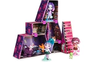 Zombaes Forever, Wild Vibes, Abandoned Pet Shop Customisable Doll House Playset, 3 Exclusive Zombie Dolls and Accessories, 5 Pets, Kids’ Toys for Girls