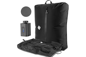 Dobaly Professionelle Vakuumsäcke für Reisen, IP67 Wiederverwendbare,Kompressionsbeutel für Koffer und Rucksack, Platzsparend & Langlebig, 33L (2Stk+Drahtlose Pumpe)