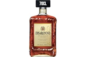 DISARONNO Originale (1 x 700 ml) – italienischer Amaretto Likör mit süßem, fruchtigem Aroma nach Bittermandel und Vanille – ideal für Cocktails, Longdrinks, auf Eis oder pur – 28 % Alk.