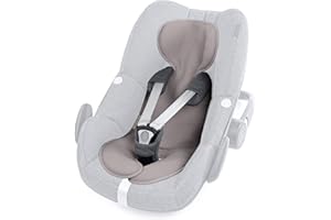 Liebes von priebes Coolair 2in1 Sitzauflage Babyschale Reboarder Gruppe 0 I Schonbezug 2 seitig verwendbar Meshstoff & Baumwollstoff I Sitzeinlage waschbar & atmungsaktiv I Sitzverkleinerer