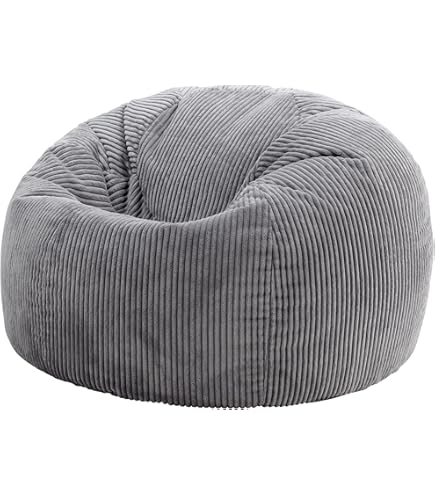 icon Zitzak Dalton - Corduroy Zitzak Volwassenen - Denimblauw | Leen Bakker