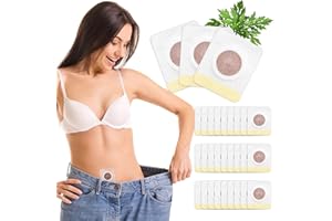OWNICEE 30 Stück Abnehmen Patch, Natürliche Kräuter Gewichtsverlust Aufkleber, Slim Patch zur Fettverbrennung, Schnelles Abnehmen nicht reizend, Abnehmen Pflaster für Personen jeden Alters