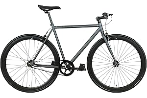 FabricBike Original - Bicicleta Fixed Gear Bike, Rueda 28 Pulgadas, Bicicleta de Piñón Fijo, Bici Single Speed, Cuadro Acero Hi-Ten, 10.45 kg (Talla M).