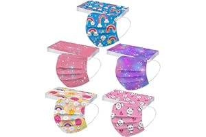 MANING-SETS Niños Protección Mascarillas Colores con Elástico 50 Unidades 20200821-MANING-MXZ5