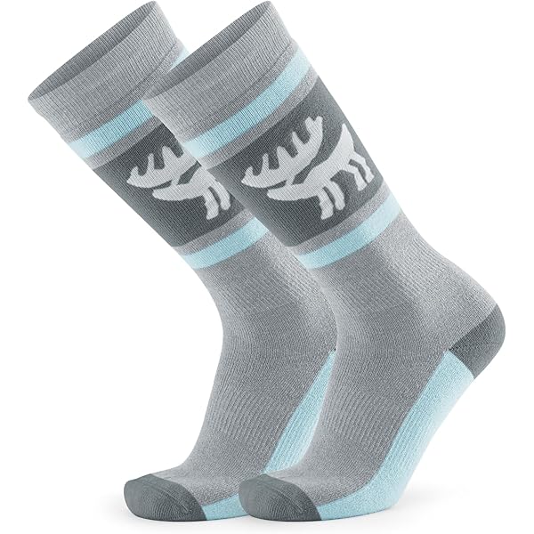 Calzini Da Sci In Lana - 2 Paia, Compressione, Alti Al Ginocchio, Termici, Taglie 35-51 - Foto 8