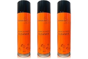 GreaseApe Professional Brake Cleaner Spray - 3 Pack