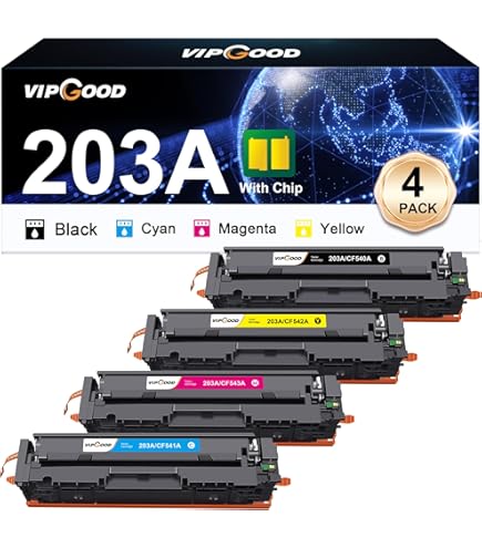 4 Toner XXL Für HP CF540X Color LaserJet Pro MFP M 280 DNW D (Neu Und Originalverpackt) In Basel - Foto 5