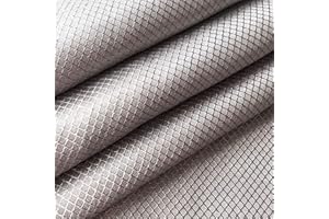 KSQP EMF Blocker Material Faraday Fabric-EMI RFID Shielding Material RF Shielding Anti-Radiation Copper Fabric Military Grade Tent Nickel for RF,EMI,WiFi,Military Grade Tent Fabric,Blanket,silver-1m