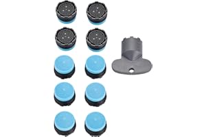 M18.5x1~13.5 - 15 l/min 10er Set Original PERLATOR® Einschraubstrahlregler inkl. Schlüssel