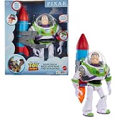 Mattel Disney and Pixar Oyuncak Hikayesi Yıldırım Aksiyon Fig&uuml;r&uuml; Roket ve 20'den fazla kelime &ouml;beği ve sesli, HTR73