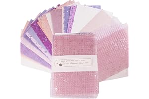 BESTYIJO 30 Hojas Papel Scrapbooking, Papel Decoupage Album Scrapbooking, Papel Craft, Pegatinas Vintage, Material Manualidades, Stickers Aesthetic, Journaling DIY Manualidad Cartulina (A)