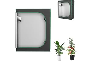 MAYTIIMO odlingstält växtodlingstält inomhus odlingstält 120 x 60 x 150 cm odlingstält med reflekterande innerfolie 600D oxfo