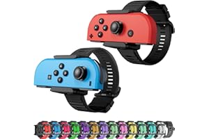 ZAONOOL Verbesserte Silikon Armbänder für Just Dance 2024 2023 2022 2021 2020 Switch