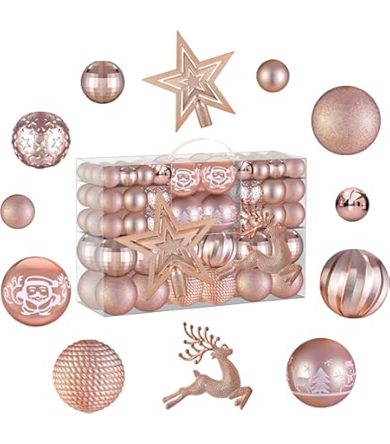 Glitzernder Stern Für Weihnachtsbaum - 15cm Funkelnde Baumspitze In Rosa