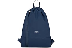 LARKSON Zaino Donna Uomo - No 7 - Sacca da Palestra - Borsa Sportiva Piccola Versatile con Tasca Interna - Materiale Riciclato