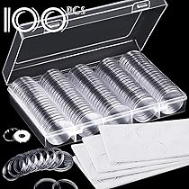 Uncle Paul DC0336 20 stuks muntcapsules 46 mm 6 maten 16/21/26/31/36/46 mm verstelbare Uncle Paul DC0336 20 stuks muntcapsules 46 mm 6 maten 16/21/26/31/36/46 mm verstelbare