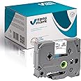 specmark Schriftband TZe-221 9mm x 8m Schwarz auf Weiß Band kompatibel ...