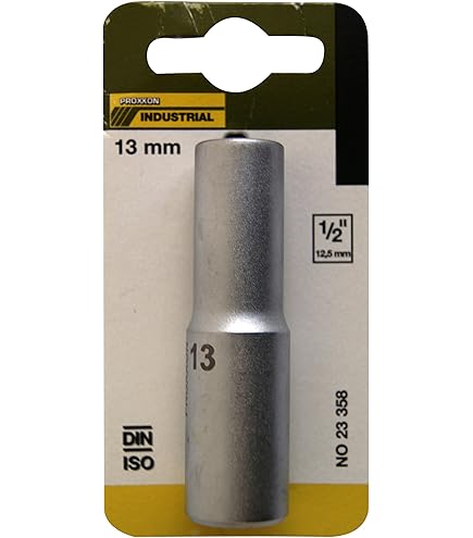 Vaso De Impacto PROXXON 2223974 - Largo 1/2'' 19mm (130mm), Perfetto Per Lavori Professionali