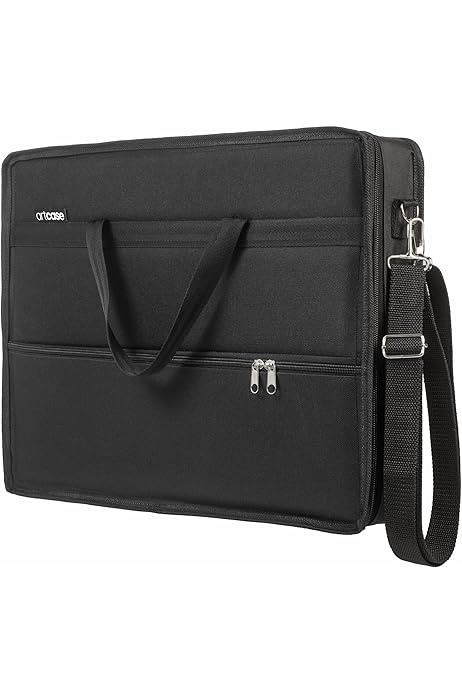 thumbnail: Artcase A3 Portfolio Case - Harde Cover, Waterdicht, Met Draagriem, 46x34x4 Cm, Zwart