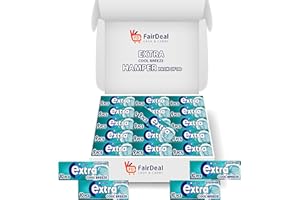 FD FAIRDEAL CASH & CARRY Extra Cool Breeze Chewing Gum Sugar Free 30 Pcs 12.6g Each (Pack of 30, Cool Breeze)