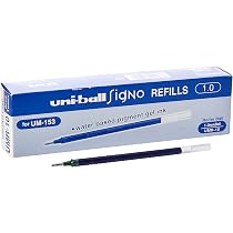 Uni-ball Gel Impact Tintenroller 6er Set – 1,0 Mm Spitze, Schwarz/blau/rot, In Geschenkbox