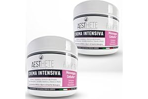 AESTHETE Crema Intensiva 1000 ml Due Creme Anticellulite per un Trattamento Intensivo più a lungo per una Pelle Tonica e Compatta