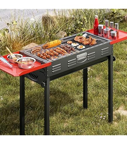 バーベキュー・調理用品 BBQ GRILL S GRILL RECTANGLE BBQ GRILL S GRILL RECTANGLE