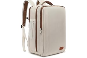 Xkdoai Zaino da Viaggio 45x36X20 per Easyjet, Bagaglio a Mano Aereo Porta PC 15.6 Pollici Antifurto per Università Casual Backpack
