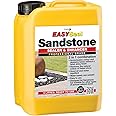 EASYSeal - 2-in-1 Sandstone Sealer & Enhancer. Colour Protector for Natural Sandstone Paving. 5L Patio Sealant Outdoor Patio Protector Sealant. Patio Stain Paving Sealant.