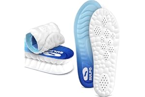 SULPO Cloud 2.0 Komfortowe wkładki do butów - Supermiękkie wkładki z pianki idealne do sportu - Ultralight Insoles - Amortyzujące wstrząsy - Oddychające - 41-42 EU / 1 para