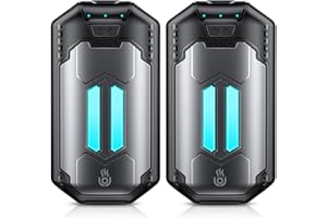 OUTJUT 2-pack Hand Warmers Rechargeable 2 IN 1 Electric Portable Pocket Heater, USB Reusable Hand Warmer with 3 Heating Modes for Fast Heating, Outdoor Sports, Golf, Winter Camping