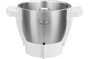 Moulinex Bol Companion XL XF380E12 Accessoire pour Cuisine Companion et Cuisine iCompanion Capacité de 3 L, Acier inoxydable