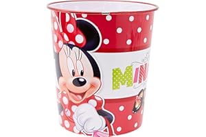 JOY TOY Stor8412497022885Redonda Papelera, Minnie Enloquecido Por Comprar