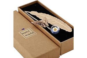 Toirxarn Segnalibro di piume di metallo Regali di Compleanno di San Valentino per le donne Ragazze la sua Fidanzata Insegnante di Signore Mamma Nonna Moglie