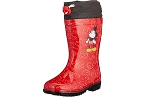 CERDÁ LIFE'S LITTLE MOMENTS Cerdá - Botas de Lluvia para Niños Ajustables de Mickey - Mouse - Licencia Oficial Disney Studios