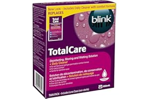 ‎ACUVUE Blink Total Care Disinfecting, Storing, Wetting Solution Twin-Pack and Daily Cleaner from AMO (replaces TotalCare)